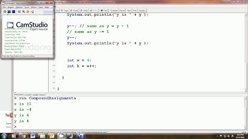 Compound Assignments