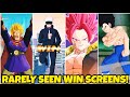 The rarest win screens in dragon ball legends