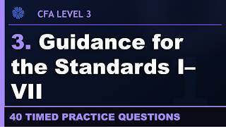 3. CFA Level 3 Guidance for the Standards I–VII — 40 Practice Questions