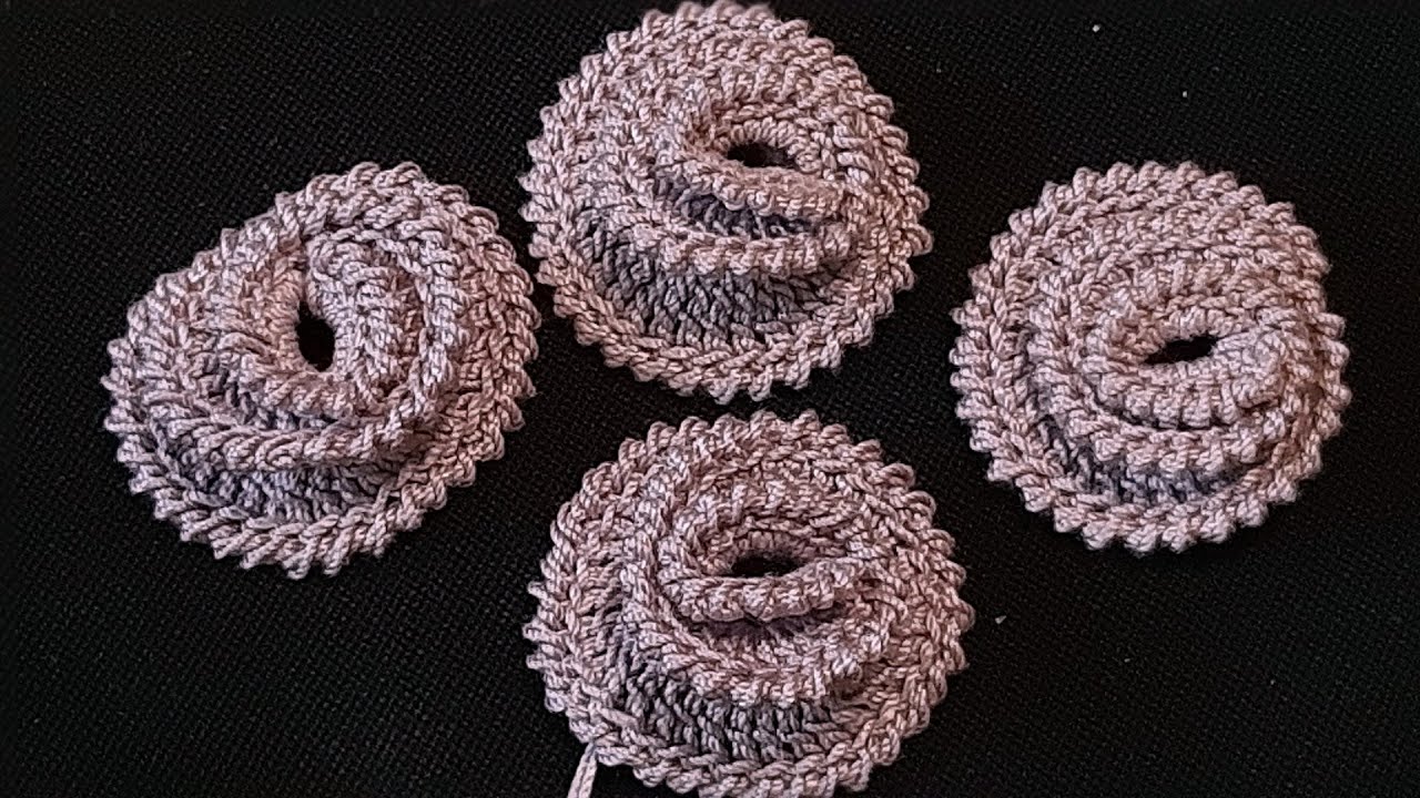 Урок 06. Спиральная объемная ракушка. Блузка. Пепельно-розовая мечта. Ирландское кружево. Сrochet.