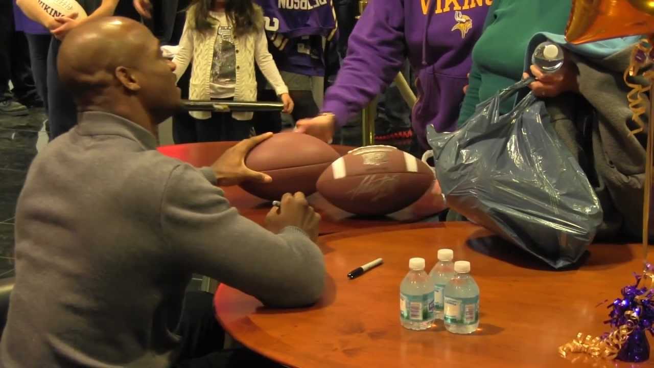 2012 Morrie's Cadillac Season's Best Customer Appreciation Event featuring Adrian Peterson