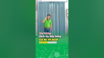 May rèm cửa đẹp, hấp sóng rèm vải lên thẳng đẹp #shortvideo #youtubeshorts