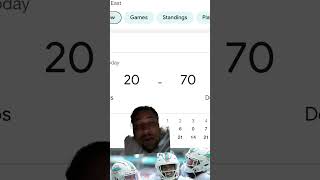 Miami Dolphins score 70 had a chance at 73 and breaking all time scoring record but chose not to
