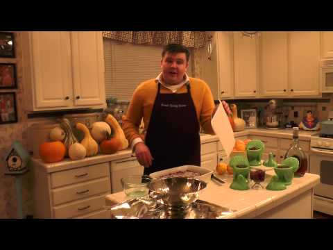 In the Kitchen with David EPISODE 11 Thanksgiving IV: Brandied Orange Cranberry Sauce