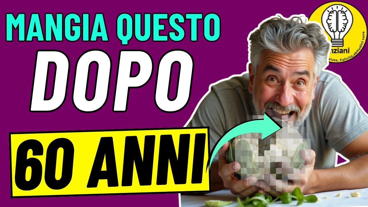10 Migliori Alimenti per Anziani DA MANGIARE SEMPRE 👉 DOPO i 60 anni ...