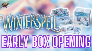 Winterspell Early Box + Trove Opening - Disney Lorcana New Set 11 Preview