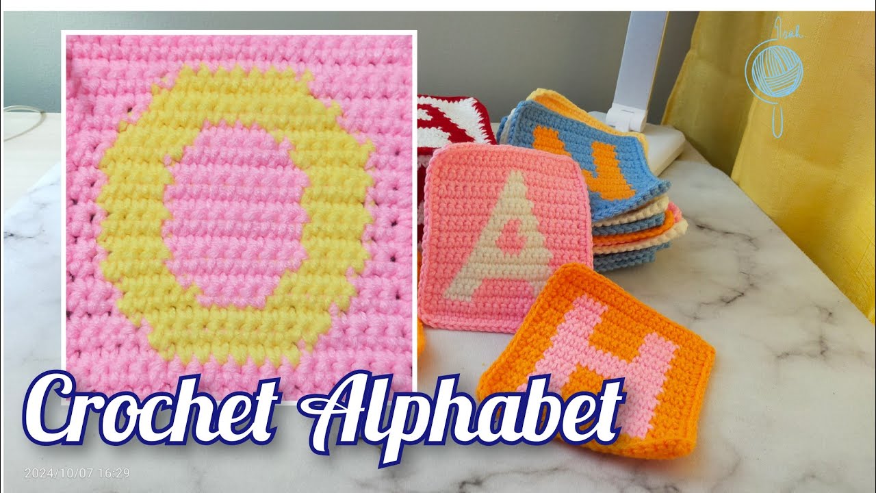Crochet Alphabet - Letter O