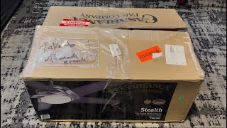 NEW FAN Casablanca Stealth DC Ceiling Fan 54 DC Brushed