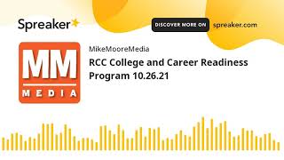 RCC College and Career Readiness Program 10.26.21