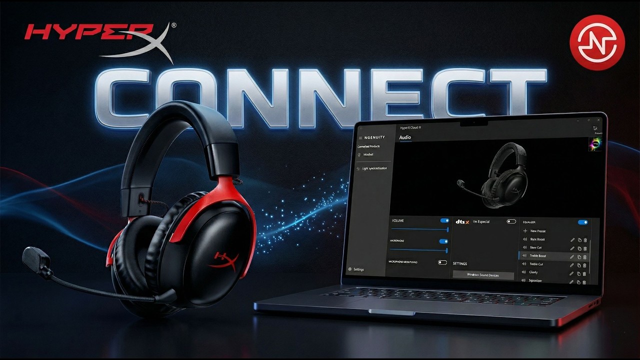 NEW! How To Connect HyperX Cloud 3 Wireless To NGENUITY - YouTube