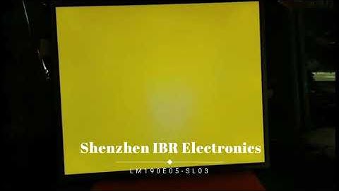 19 Inch 1920*1024 Lvds Interface LM190E05-SL03 Tft Lcd Screen Rgb Tft Displays Module Panel