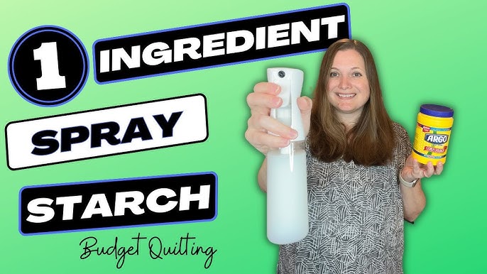 How to Make a Homemade Spray Starch for Smooth Ironing