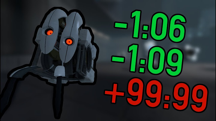Portal 2's Unluckiest Speedrun