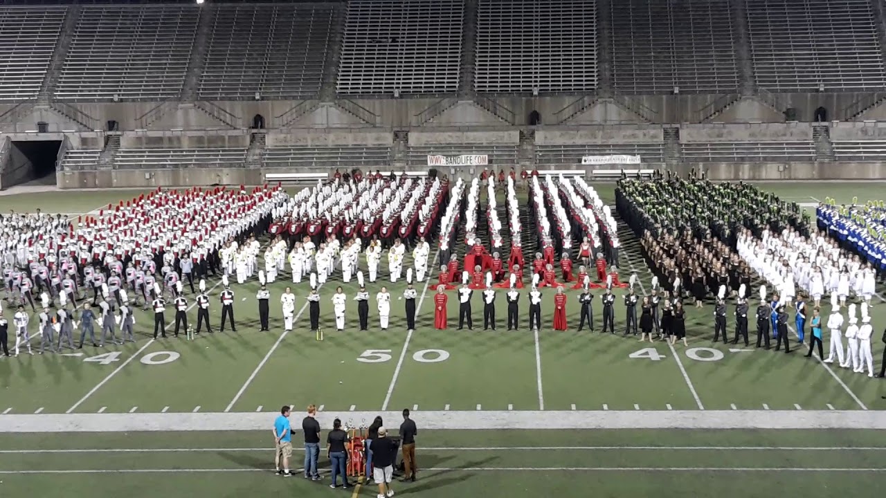 Texas Marching Classic Drum Major Retreat & Awards 10.14.17 YouTube