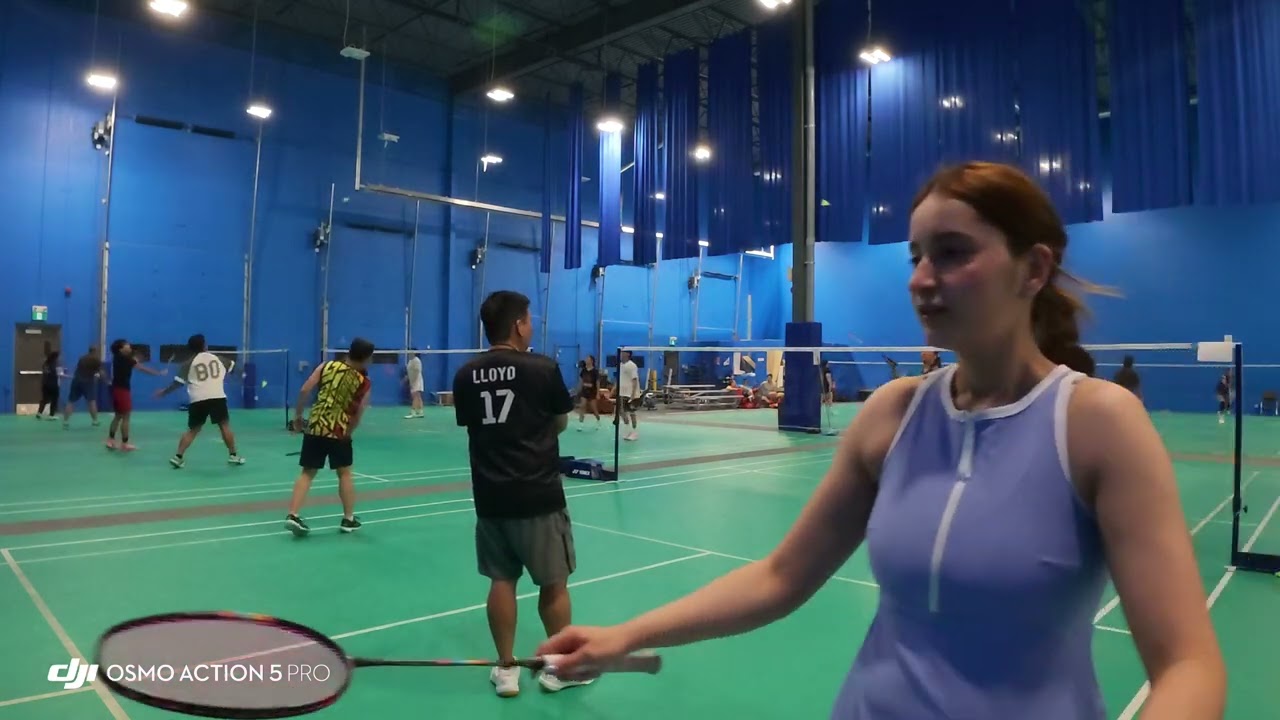 Friday Badminton Doubles | Lloyd/Don vs Orven/Jenna