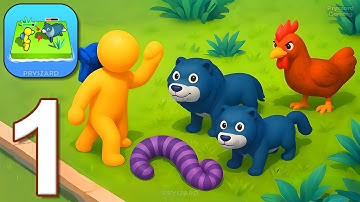 Adventure Island - Gameplay Walkthrough Part 1 - Ocean Island Stickman Adventure (iOS, Android)