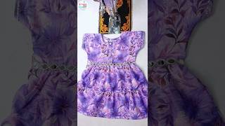 New frock design 😍 easy tips and tricks #youqariagallery #fashion #youtubeshorts #diy #asmr
