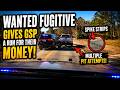 Wanted Fugitive Gives GSP a Run for Their Money | Spike Strips & Multiple PIT Attempts!