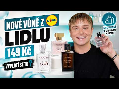 Nové Lidl parfémy za 149 Kč vs. drahé originály! Vyplatí se?