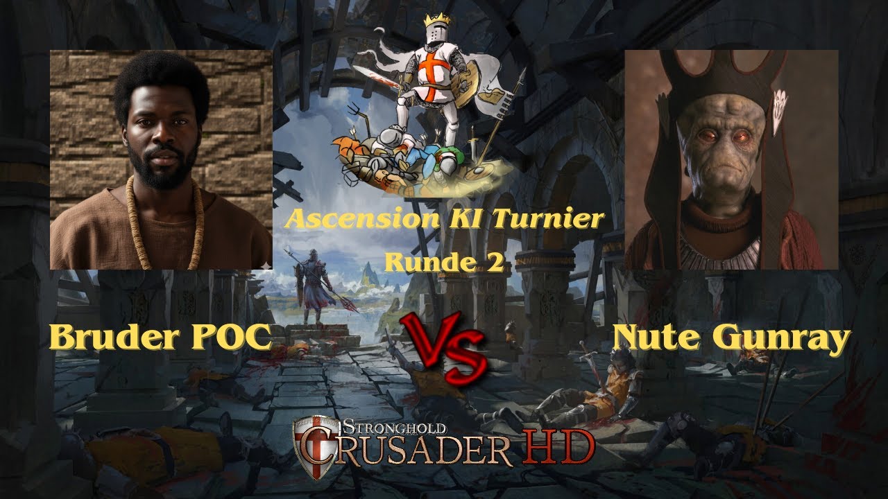 Ascension KI-Turnier | Runde 2 | Bruder POC vs. Nute Gunray | Stronghold Crusader