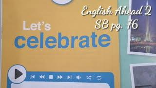 English Ahead 2 unit 6 | #englishahead |English Ahead for APSACS, RPS, LGS