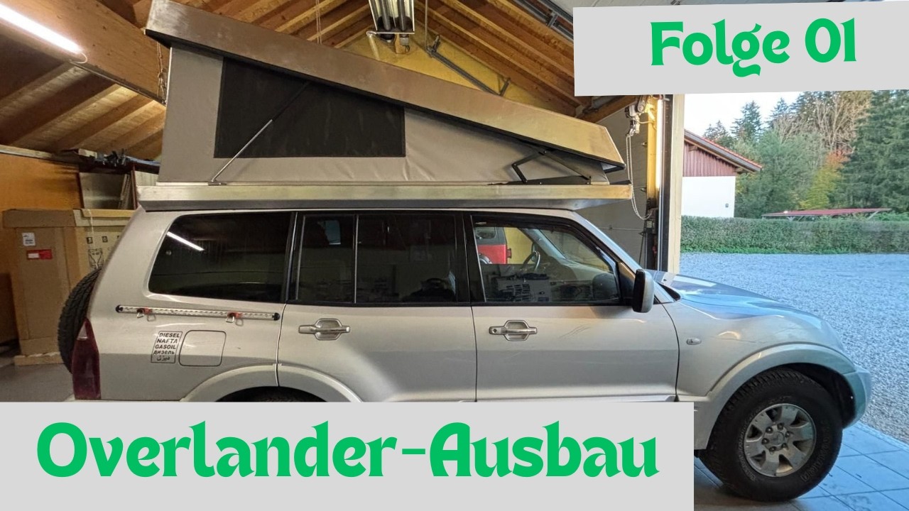 Der Mitsubishi Pajero V60 bekommt ein Hubdach! 🛠️ | Der ultimative Overlander-Umbau Teil 1