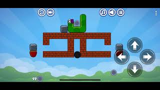 Apple Worm: Logic Puzzle. Level 97. Walkthrough. screenshot 4