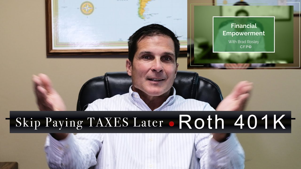 DON'T PAY TAXES LATER! ROTH 401K - YouTube