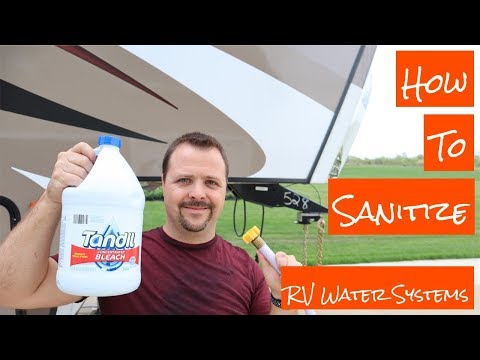 how to sanitize an RV water tank - Do it Yourself