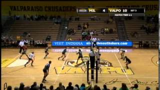Valpo Crusaders (VB) vs. Milwaukee Panthers (10/24/2014)