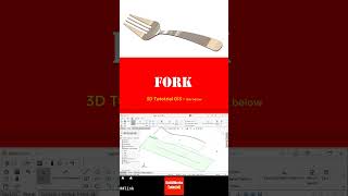 TUTORIAL 13 FORK   #3d #solidworks #tutorial #cad #drawing  #automobile