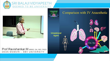 Uptake distribution and elimination  of inhalational anaesthetics