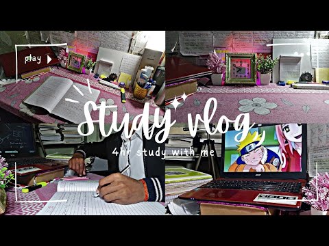 A productive day in my life 📚| study vlog | productive study 🍀 ...