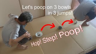 Hop Step Poop Acrobatic Pooping Long Ver
