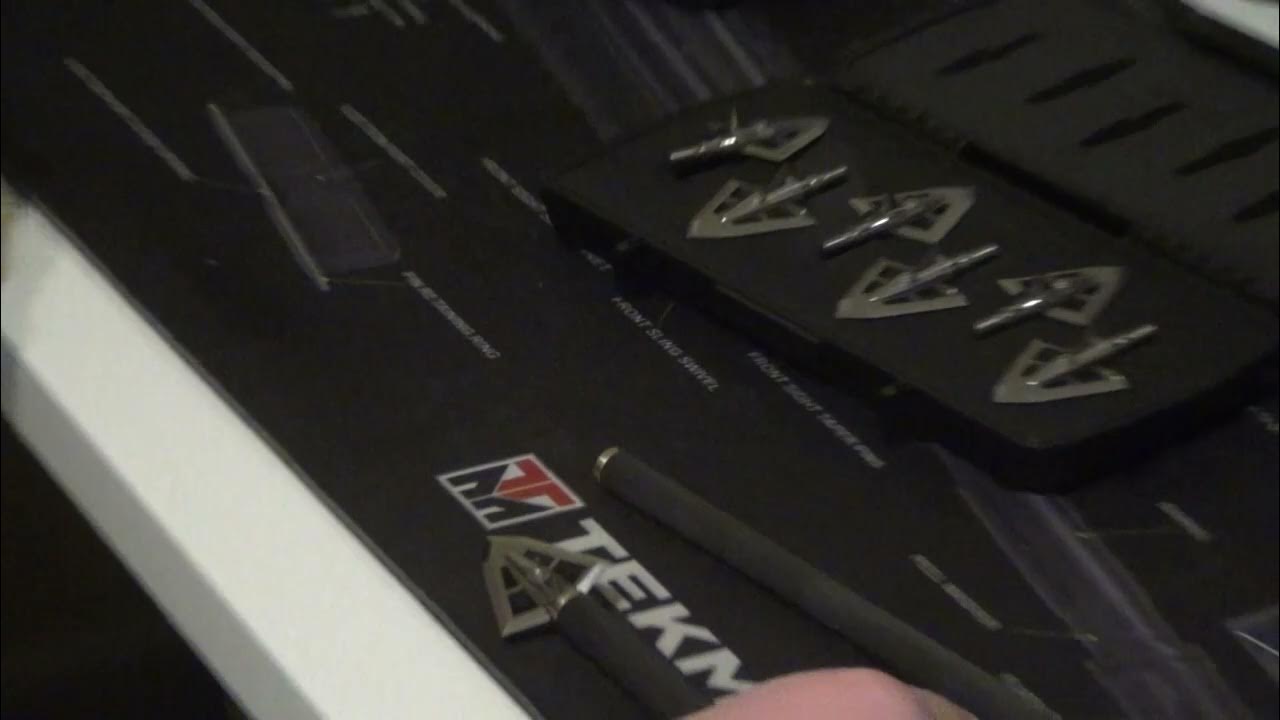 Iron Will XV100 crossbow broadhead review part 1 YouTube