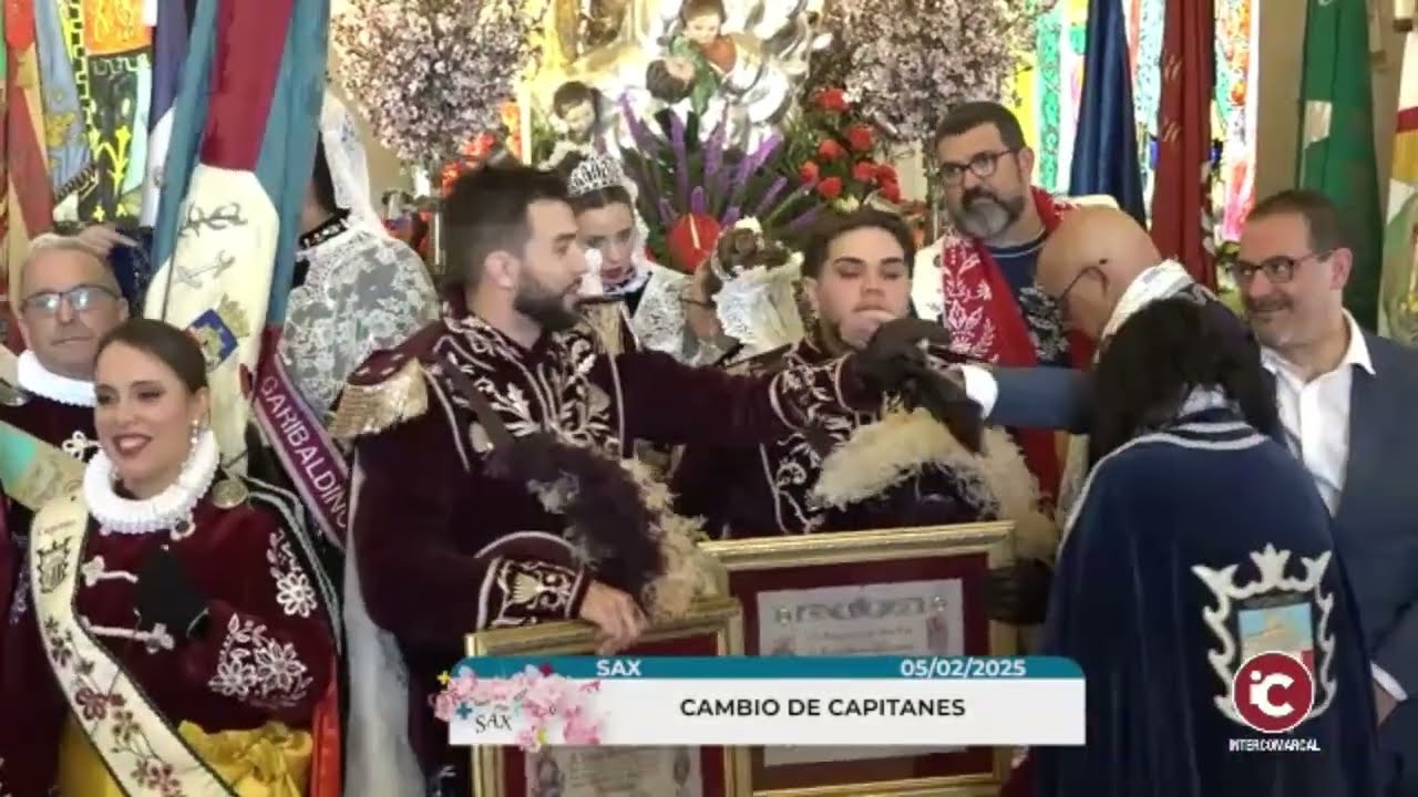 Cambio de Capitanes (05-02-2025) - Comparsa Garibaldinos de Sax