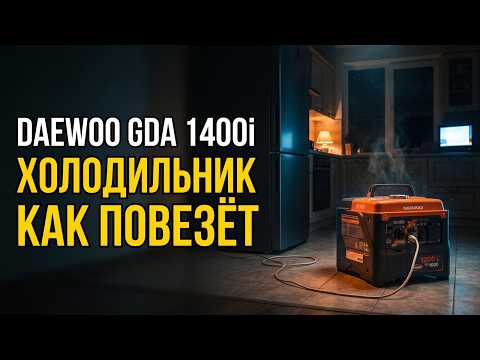 Видеообзор: DAEWOO GDA 1400i — обзор инверторного генератора на 1 кВт