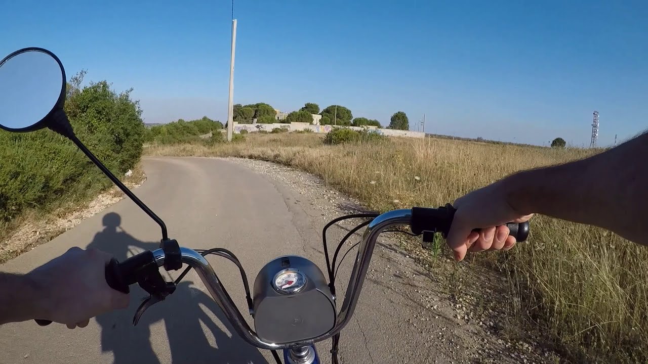 Piaggio si - summer - GoPro hero - speed test