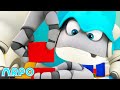 GIANT Building Blocks Tower | ARPO | Rob the Robot &amp; Friends - Funny Kids TV