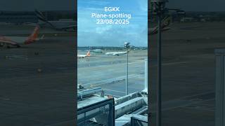 London Gatwick Egkk Plane-Spotting Timelapse 23082025