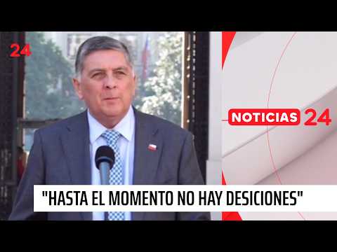 Alvarado and pardons: “As of now, there are no final definitions or decisions” | 24 Horas TVN
