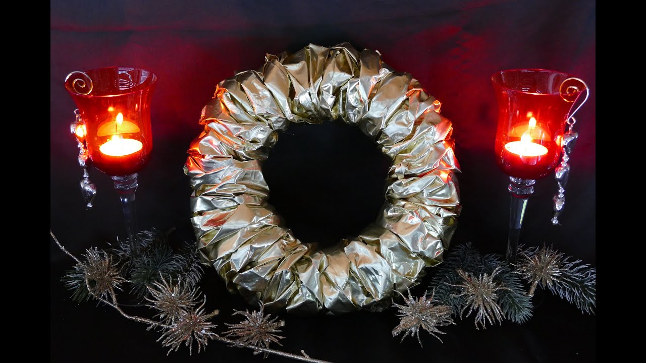 DIY Kranz zur Weihnachtszeit – DIY Hochzeitskranz – DIY Kranz Wohndeko – christmas decoration