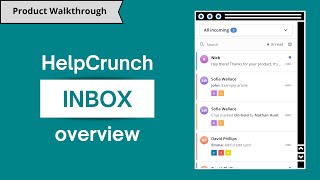 HelpCrunch Inbox Overview screenshot 4