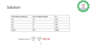 STAT-1100: Arithmetic Mean