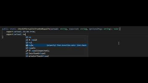 Assert elements using Chai Assertion Library