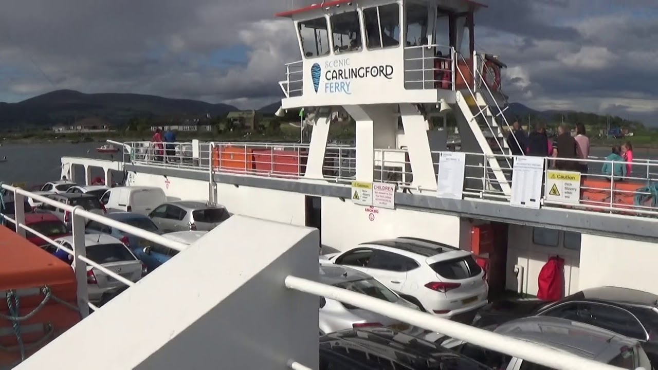 scenic-carlingford-ferry-greenore-to-greencastle-part-2-youtube