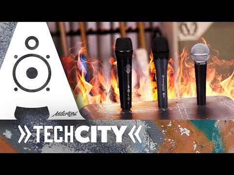 The Best Dynamic Live Mics for Under £100 - Shure SM58, Sennheiser E845, Sontronics Solo - Shootout