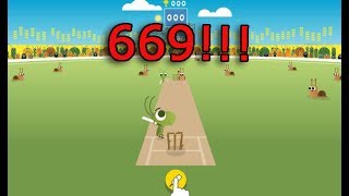 World's High Score on Google Doodle ICC Cricket Game [AndroLover] screenshot 1