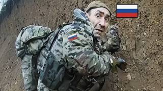 Russian Soldiers Faced FPV Drones From All Sides Combat Footage