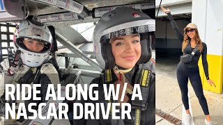 Ride Along w\/ a NASCAR Driver | Daytona Intl Speedway Vlog